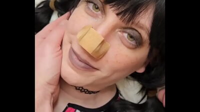 2nd Swallow! Got My Mouth Filled While Wearing My Cute Onesie