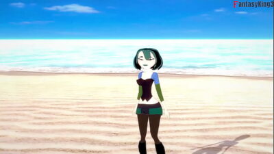 Gwen blowjob on the beach | 1 | Total Drama | Full & POV on Sheer & PTRN: Fantasyking3