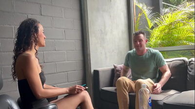 One of my patients manages to turn me on and let me hard in my tight pussy – ABBY CARTER