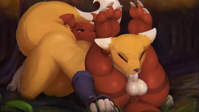 Renamon’s 69 training with guilmon